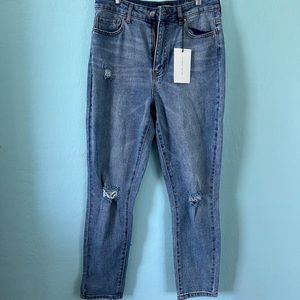 Prosperity Skinny Jeans 29 Light Wash NWT Light Distressed